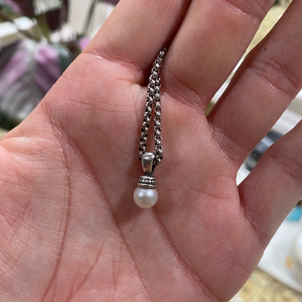 James Avery Pearl Beaded Necklace